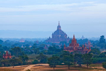 Bagan archaeological zone, Myanmar