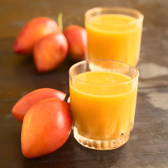 Tamarillo (lat. Solanum betaceum) fruit juice