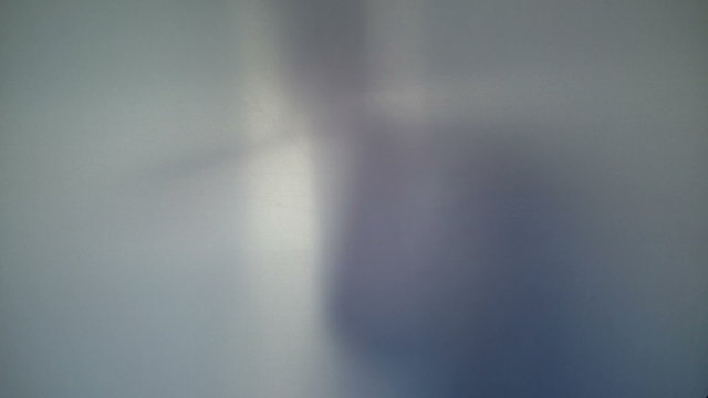 Killer stabbing victim to death, horrible abstract silhouette