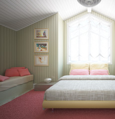 Just a bedroom (focus)