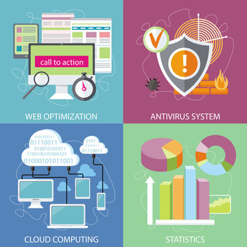 Antivirus system, cloud computing, statistics