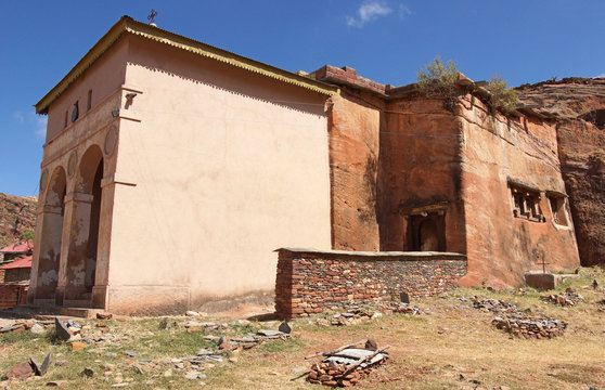 Felsenkirche Abreha Atsbeha, &Auml;thiopien, Afrika