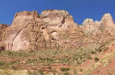 Fototapeta premium Landschaft von Tigray, Äthiopien, Afrika