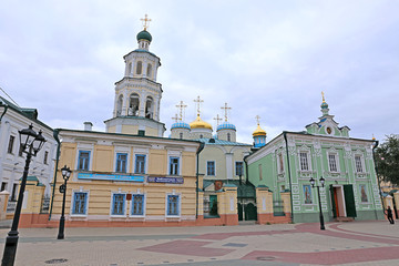 Fototapeta na wymiar St. Nicholas (Nikolsky) Cathedral in Kazan