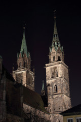 Nürnberg bei Nacht - Sankt Lorenz