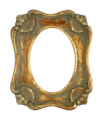 Ribbon Bow Crown Gold Picture Frame