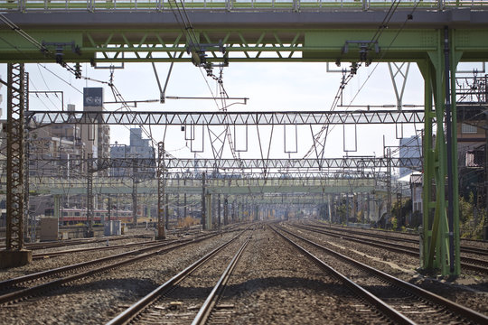 railroad tracks