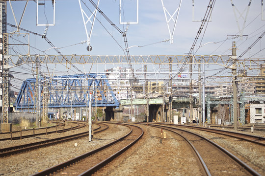 railroad tracks