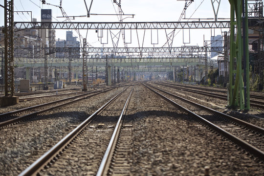 railroad tracks