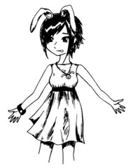 Rabbit girl