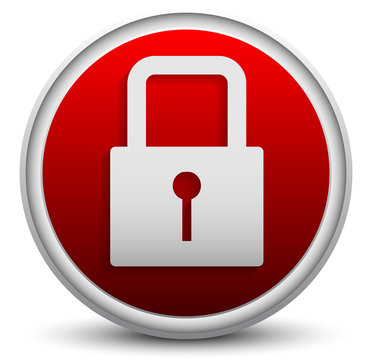recommend clip art: Padlock symbol on stylish background. Stylish red padlock icon.