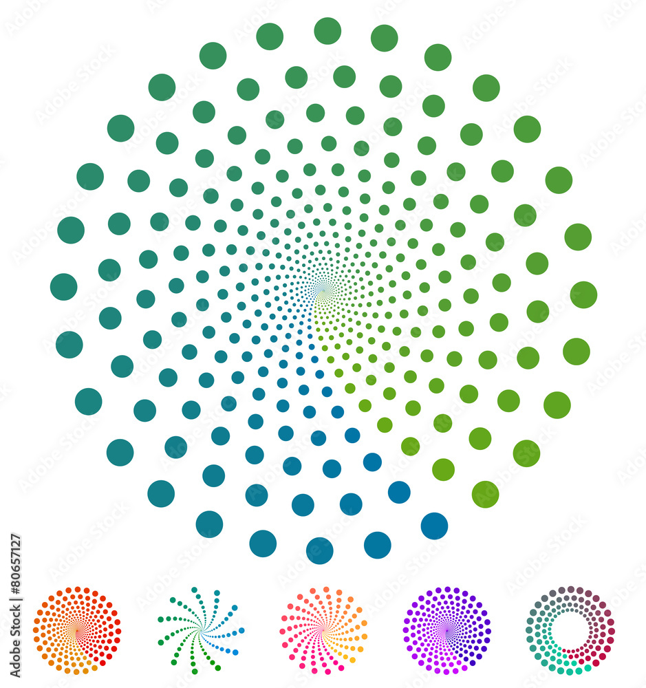 Poster dots pattern. vector elements made of circles. vector design ele