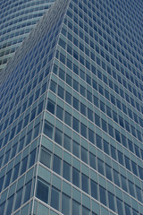 Obraz premium Low angle detail view of financial building, Madrid, Spain