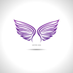 Icon with wings