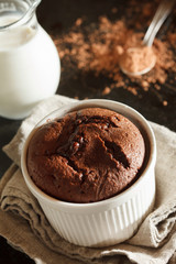 chocolate souffle