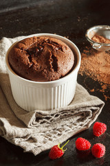 chocolate souffle