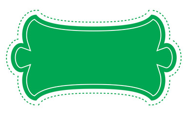 Green Label Banner