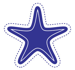 Star Label Sticker
