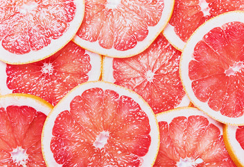 grapefruit slices
