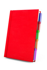 Red Organizer Notebook