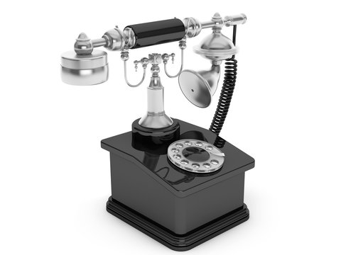 Retro Phone. Vintage Telephone