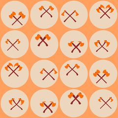 Seamless background with axes