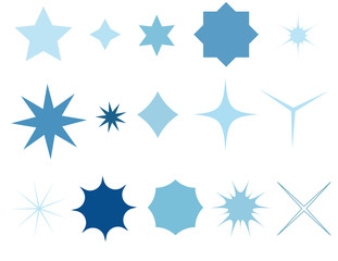 Obraz premium Star icons