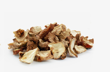 Dried mushrooms ceps