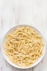 pasta on plate