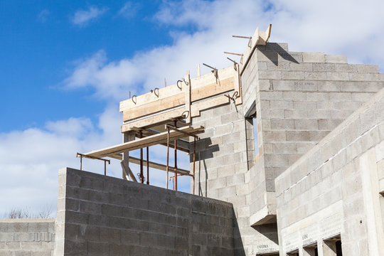 Maison en construction