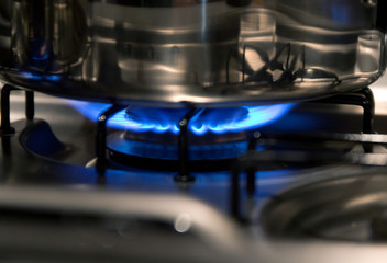 Kochen mit Gas