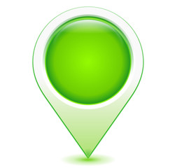 marqueur géolocalisation vert