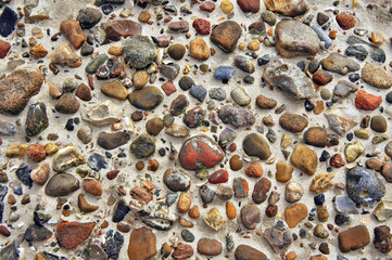 Mosaik am Strand