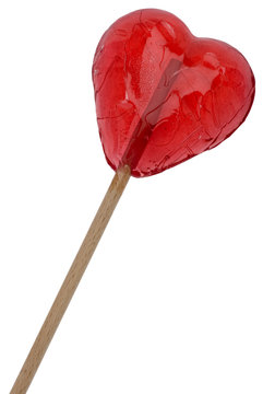 Lolli in Herzform
