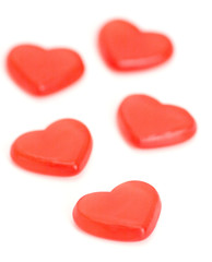 Fruchtgummiherzen