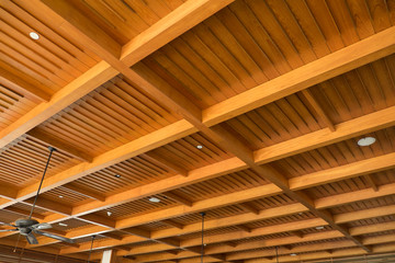 wood ceiling