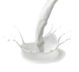 milk splash drop white liquid