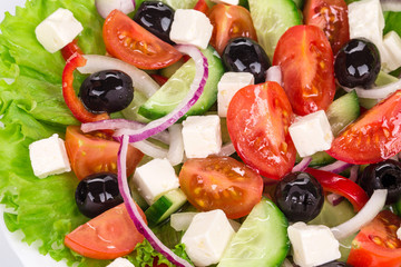 Greek salad.