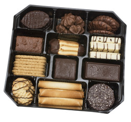 Packung mit Gebäck
