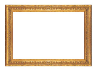 Fototapeta premium Old Antique gold frame