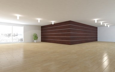 Fototapeta premium empty interior concept