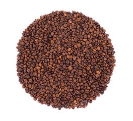 Coffee Beans circle.