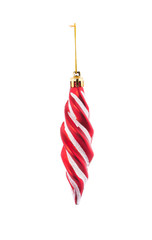 Christmas red ball.