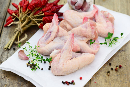 H&auml;hnchenfl&uuml;gel Gew&uuml;rze