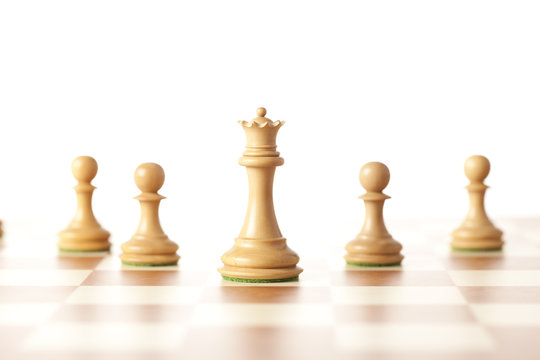 Chess piece - white pawn stock image. Image of chess, game - 6801245