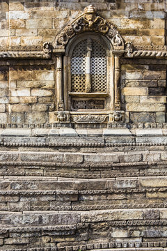 Temples of Durbar Square in Bhaktapur, Kathmandu, Nepal.