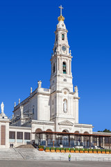 Fototapeta na wymiar Sanctuary of Fatima. Basilica of Nossa Senhora do Rosario