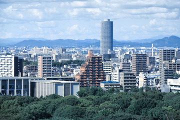Fototapeta na wymiar Nagoya cityscape