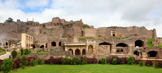 Deurstickers Vestingwerk fort van Golkonda