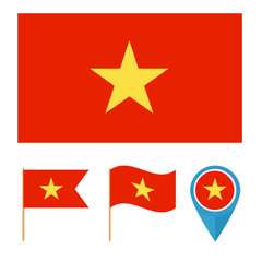 Vietnam, country flag